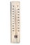 Dual Celsius Fahrenheit scale thermometer