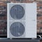 Dual fan outdoor air conditioner unit 3d