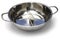 Dual sided yin yang hot pot cookware