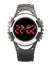 Dual Time Scrolling Display Digital LED Sport Watch black Diver.