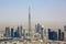Dubai Burj Khalifa Downtown aerial view photography