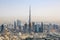 Dubai Burj Khalifa Downtown aerial view photography