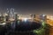 Dubai Business Bay at night