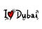 Dubai city love message