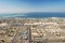 Dubai coastline landscape Arab Emirates aerial view