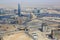 Dubai Creek D1 Tower aerial view photography