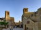 Dubai creek, the old and historic side of Dubai city | Old Arabian architecture and buildings | Al Seef District, outdoor aera