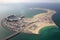 Dubai Daria Island aerial view photography