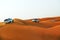 The Dubai desert trip in off-road car