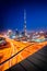 Dubai downtown skyline, Dubai, United Arab Emirates