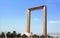 Dubai frame - beautiful landmark in dubai