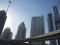 Dubai Highway and skyline