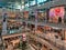 Dubai Mall interior and stores, largest shopping mall and iconic tourist attraction spot in downtown Dubai