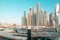 Dubai Marina epic skyline - towers and architecture - skydive Dubai attractions and activities