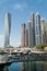 Dubai Marina and Infinity tower