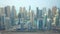 Dubai marina view sunny day 4k time lapse