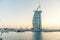 DUBAI - OCTOBER 9, 2015: Burj Al Arab, One of the most famous la