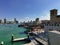 Dubai river overview in the fishing quarter of the old city