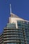 Dubai, UAE - 14.04.2023 - View of a tower in Dubai Marina district. City