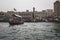 DUBAI, UAE - JANUARY 18, 2017 : Piers of traditional water taxi