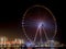Dubai, United Arab Emirates. Amazing view of the Ain Dubai at night. The worldâ€™s tallest and largest observation wheel