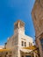 Dubai, United Arab Emirates. Close up on the Bastakia Quarter architecture in Bur Dubai