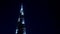 DUBAI, UNITED ARAB EMIRATES, UAE - NOVEMBER 20, 2017: Burj Khalifa, night view of the tallest building and manmade