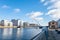 Dublin Cityscape with Samuel Beckett Bridge