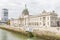 Dublin Custom House and the Liffey river