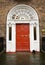 Dublin Georgian red door