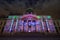 Dublin, Ireland, 30 January 2016 THE CUSTOM HOUSE. Light shows, New Year`s Festival