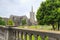 DUBLIN, IRELAND - june 24, 2019: Exterior view of St Patrick`s Cathedral. St Patrick`s cathedral church is a national church of
