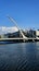 Dublin\'s Contemporary Skyline: Samuel Beckett Bridge and Modern Riverfront