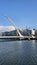 Dublin\'s Contemporary Skyline: Samuel Beckett Bridge and Modern Riverfront