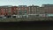 Dublino â€“ Panoramica del lungofiume Liffey all`alba