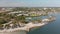 Dubois Park and Jupiter Inlet aerial view, Florida, USA