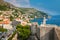 Dubrovnik coastline from the City Walls