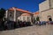 Dubrovnik, Croatia - 02 May 2018: Jewish fountain in Dubrovnik city on Adriatic sea, Croatia
