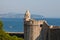 Dubrovnik Croatia, Dominican Church Tower and medieval City Walls