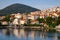 Dubrovnik Croatia Red Tile Roof Houses Along Bay