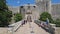 Dubrovnik, Croatia, Vrata od Pila, Bridge and Entrance Gate to Old Town