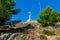 Dubrovnik. Cross on Mount Srd.