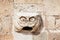 Dubrovnik Maskeron a Gargoyle head located next to the entrance to the Franciscan monastery