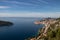 Dubrovnik old city and fortress, city in Croatia Hrvatska, location where TV show Game of Thrones was recorded