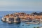 Dubrovnik old Town Fortress and harbor Travel Croatia