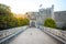 Dubrovnik Old Town Gate at sunrise, Dalmatia, Croatia