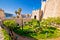 Dubrovnik old town Ploce gate entrance view