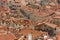 Dubrovnik rooftops with orange tiles