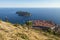 Dubrovnik\'s Old Town and Lokrum Island from above