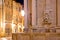 Dubrovnik Stradun street Onofrio Fountain detail evening view